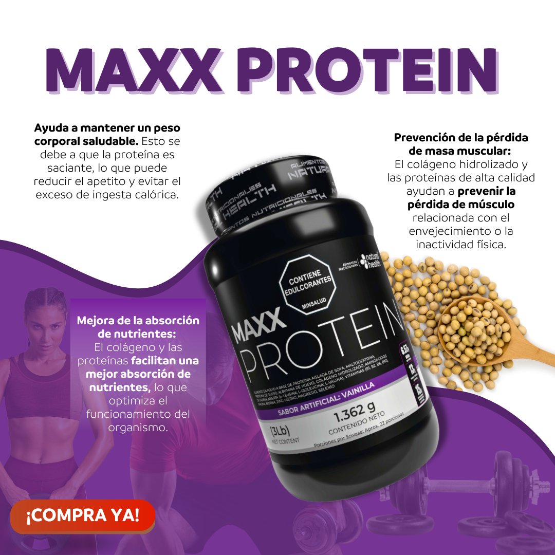 Maxx Proteína Fortificada 3lbs